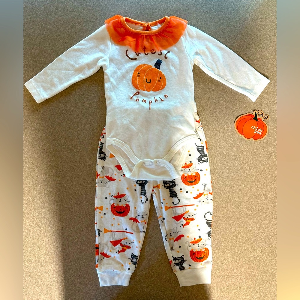 Cutest Pumpkin One Piece & Pants set - NWT